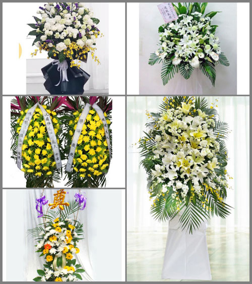 福建龙岩上杭县下都乡佛坑村白事花篮预定